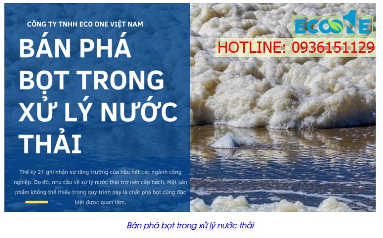 Chất Phá Bọt Hiệu Quả Cao Dành Cho Xử Lý Nước Thải